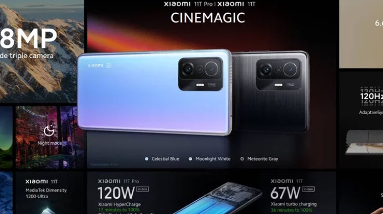 เปิดตัว "Xiaomi 11T Series" สมาร์ทโฟนยอดฮิตของสายคอนเทนต์ครีเอเตอร์